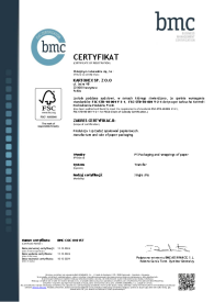 FSC certificate logo